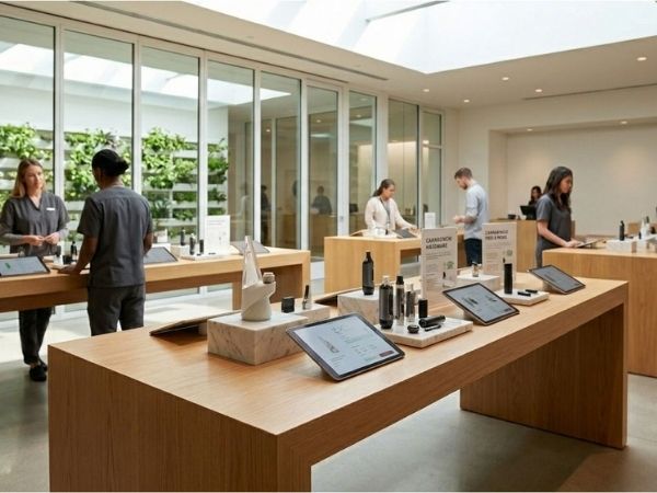wellness centre inside store